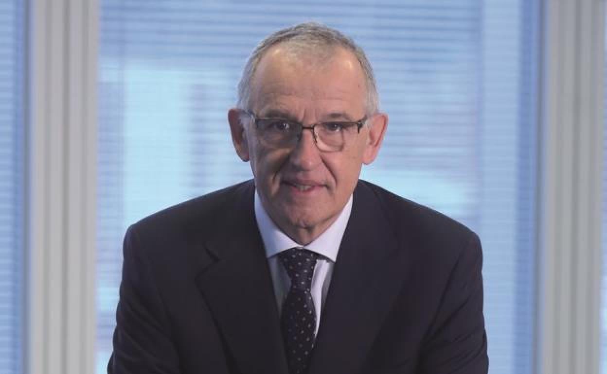 Galíndez, en las oficinas del Círculo, en la Torre Iberdrola. 