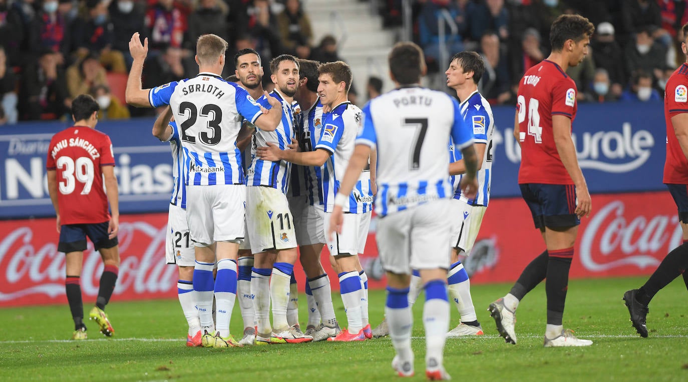 Fotos: Las mejores imágenes del Osasuna - Real Sociedad