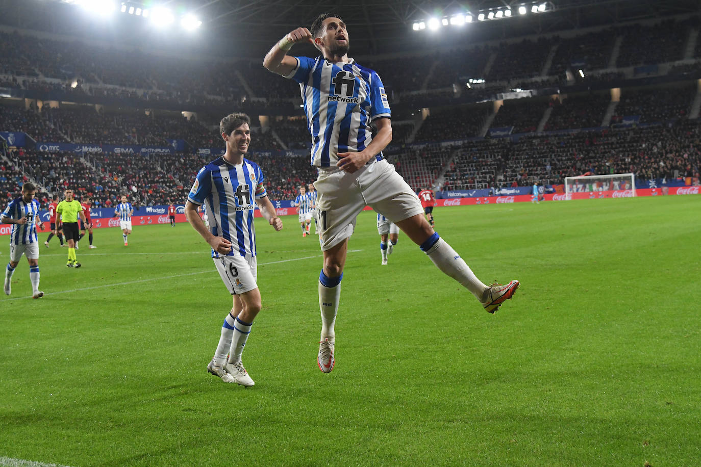 Fotos: Las mejores imágenes del Osasuna - Real Sociedad