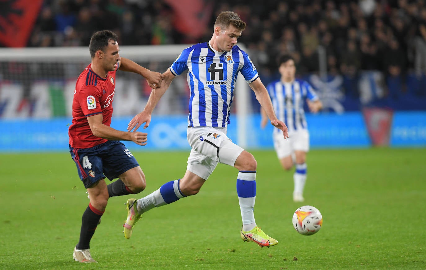 Fotos: Las mejores imágenes del Osasuna - Real Sociedad