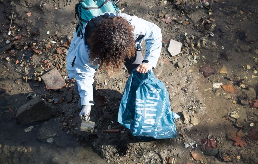 Fotos: Recogida de basura marina en Jaizubia