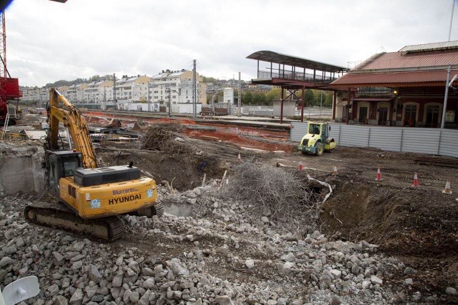 Fotos: Desaparece el acceso al pasadizo de Egia