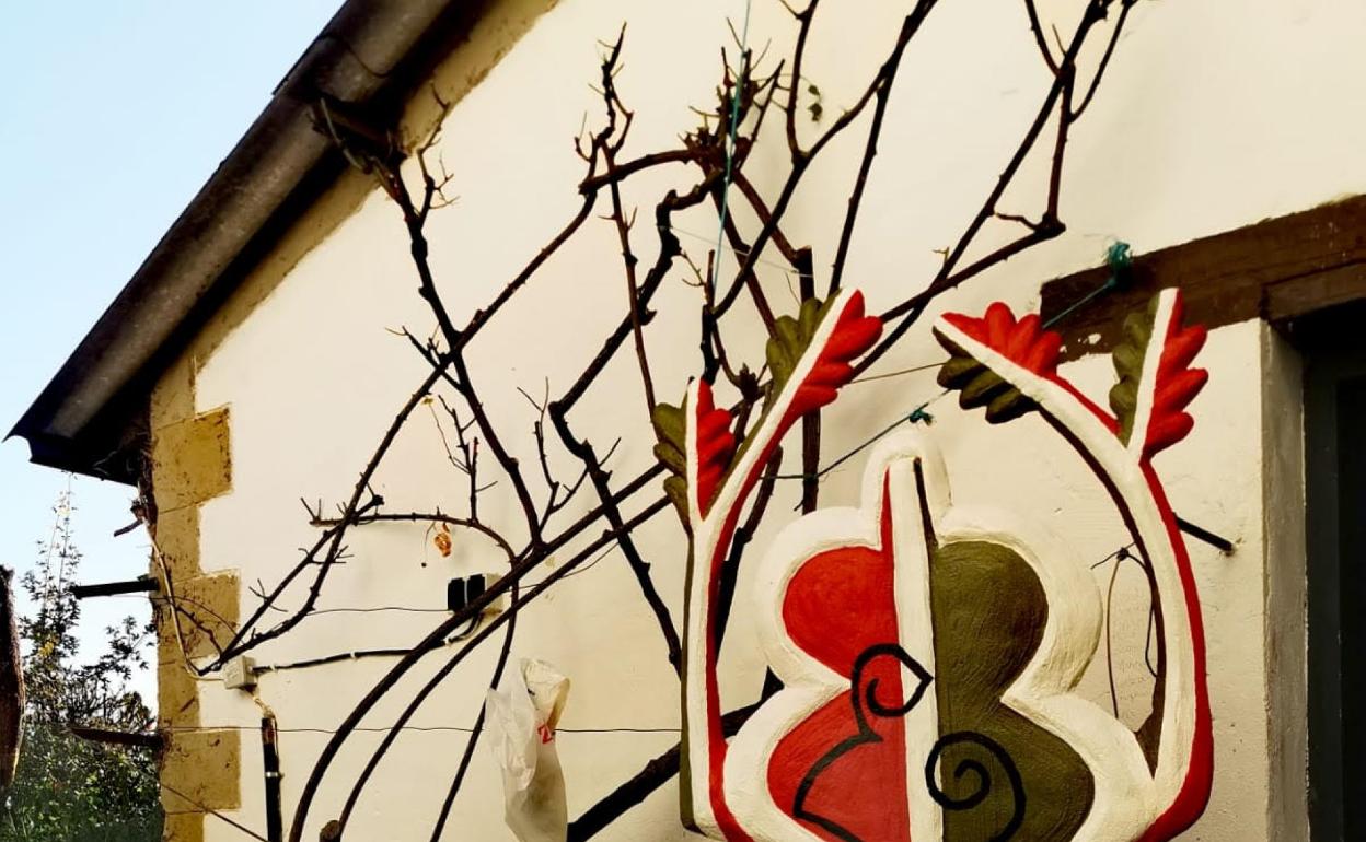 La escultura de Ortiz de Zárate que Mila Esker pide colocar en Iurreta. 