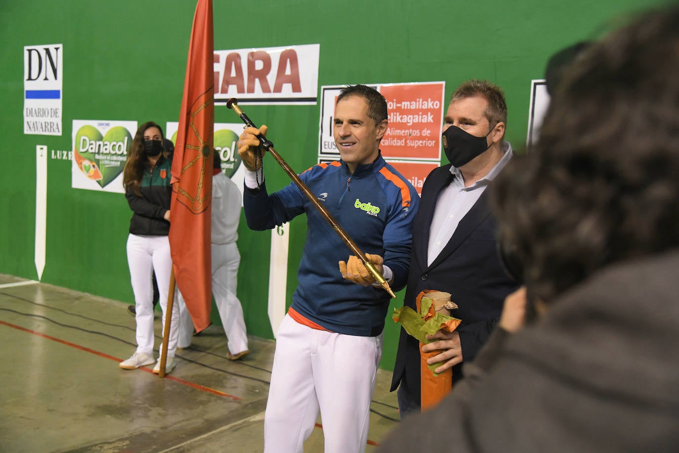 Fotos: Aimar Olaizola se despide de la pelota en Goizueta