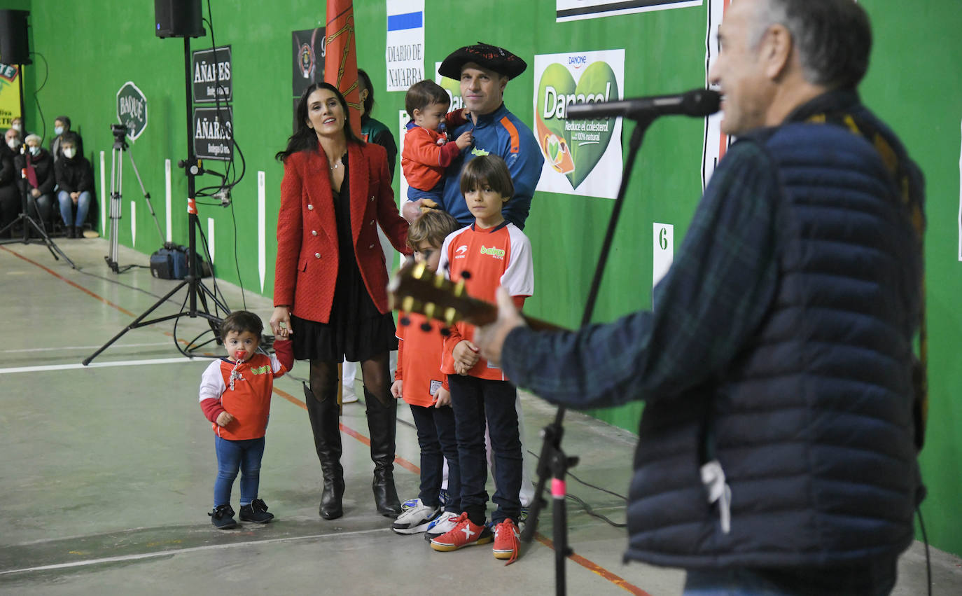 Fotos: Aimar Olaizola se despide de la pelota en Goizueta