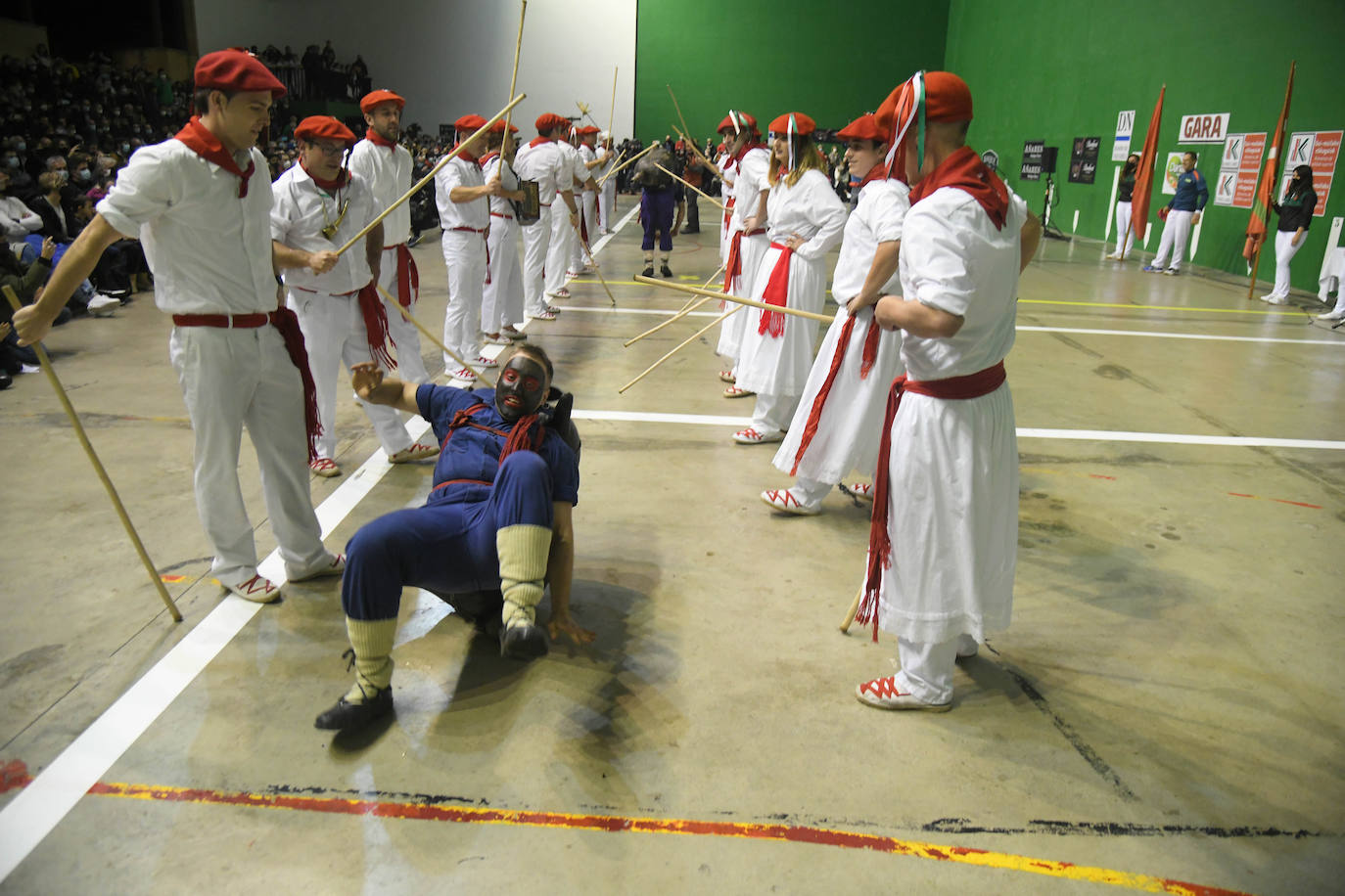 Fotos: Aimar Olaizola se despide de la pelota en Goizueta