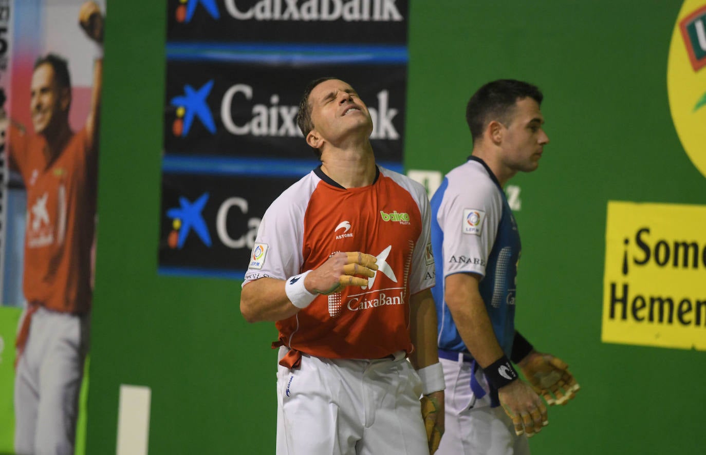 Fotos: Aimar Olaizola se despide de la pelota en Goizueta