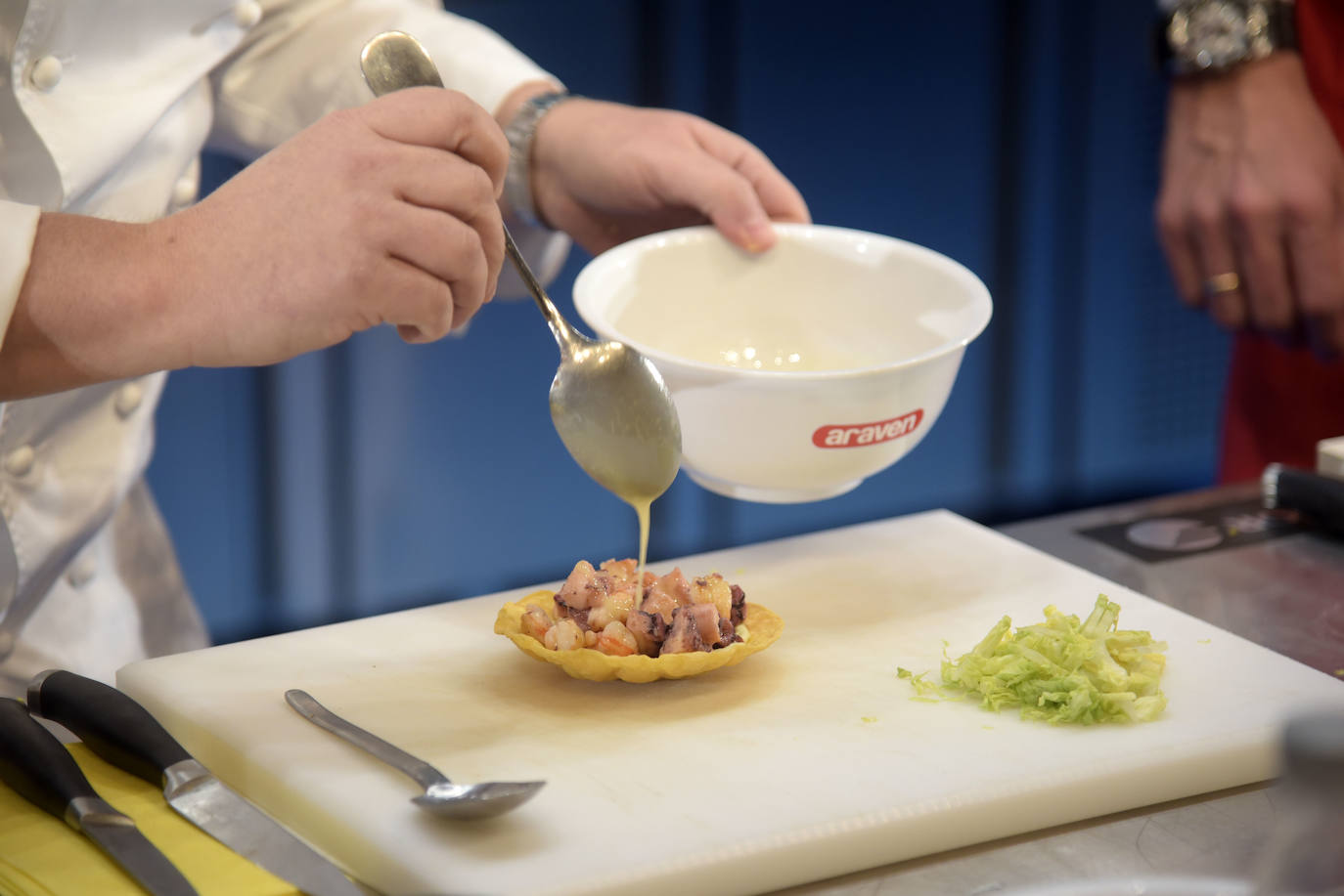 Fotos: Aficionados y chefs abren Gastronomika