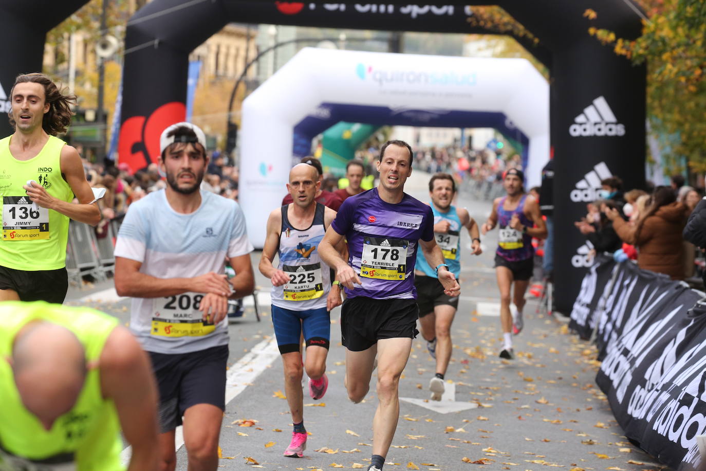 Fotos: Fotos de la Behobia San Sebastián 2021 en la llegada del Boulevard