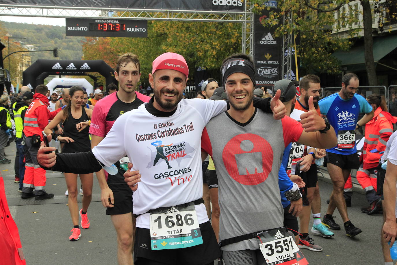 Fotos: Fotos de la Behobia San Sebastián 2021 en la llegada del Boulevard