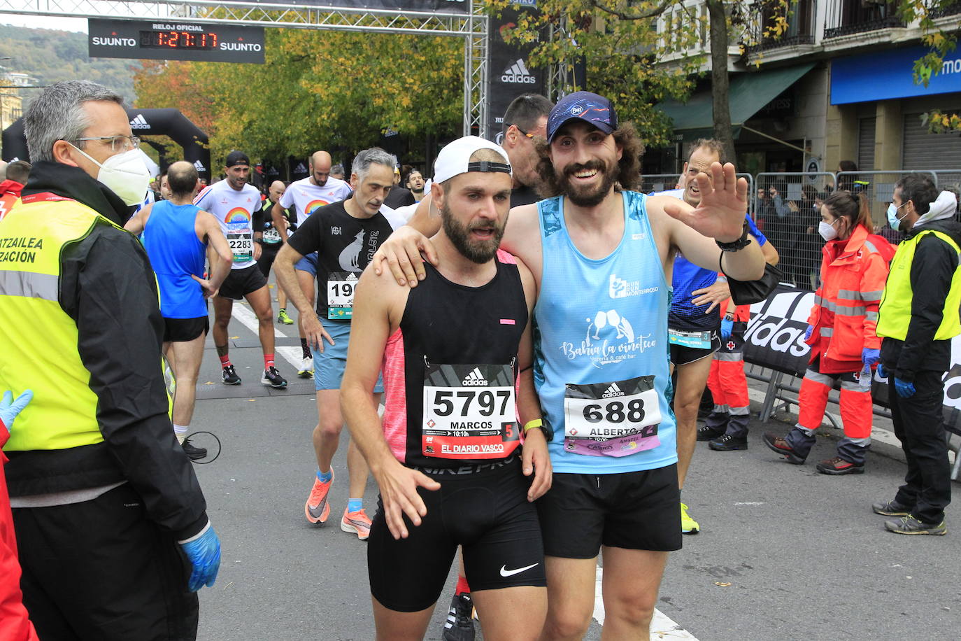 Fotos: Fotos de la Behobia San Sebastián 2021 en la llegada del Boulevard