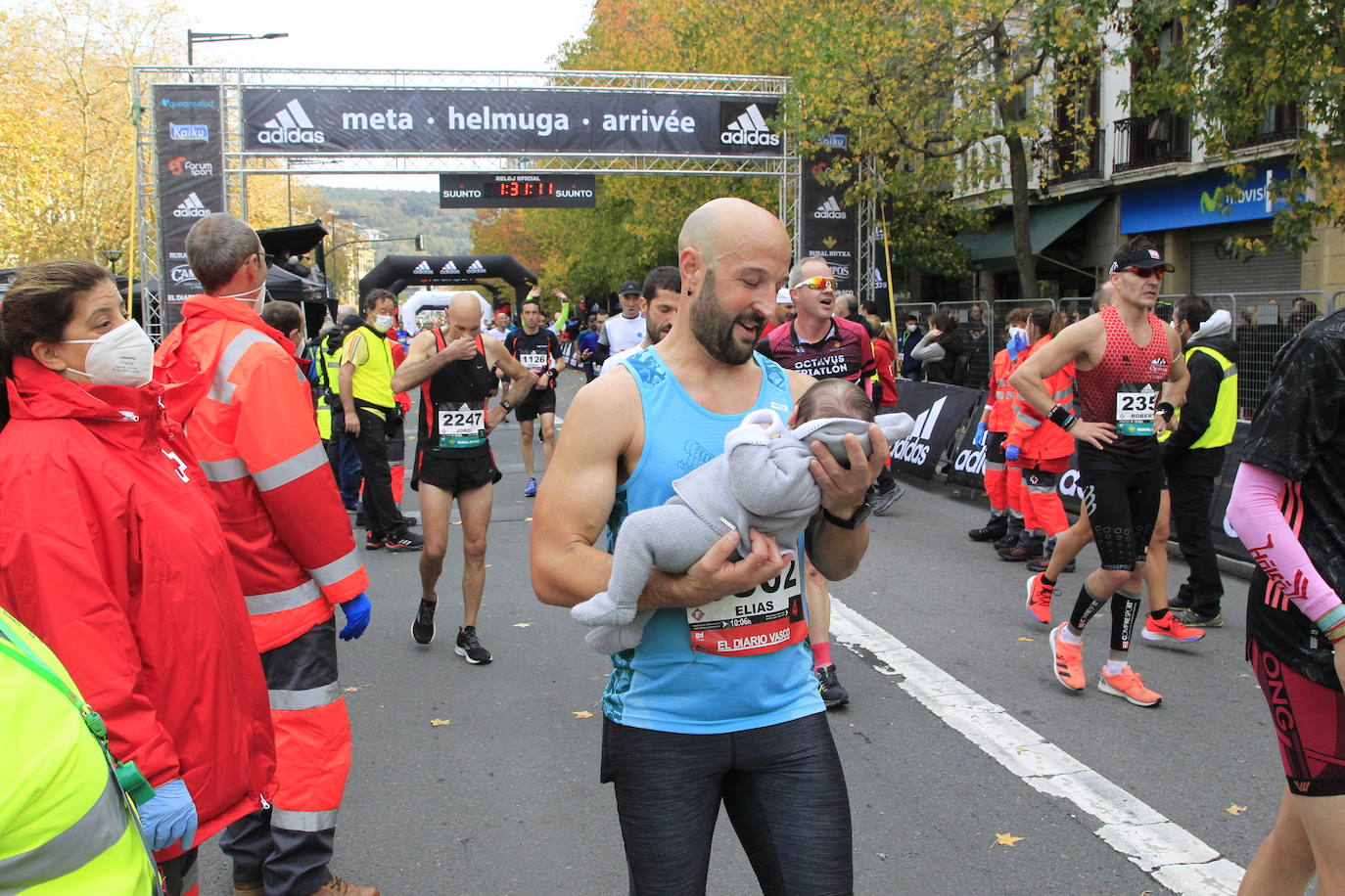 Fotos: Fotos de la Behobia San Sebastián 2021 en la llegada del Boulevard