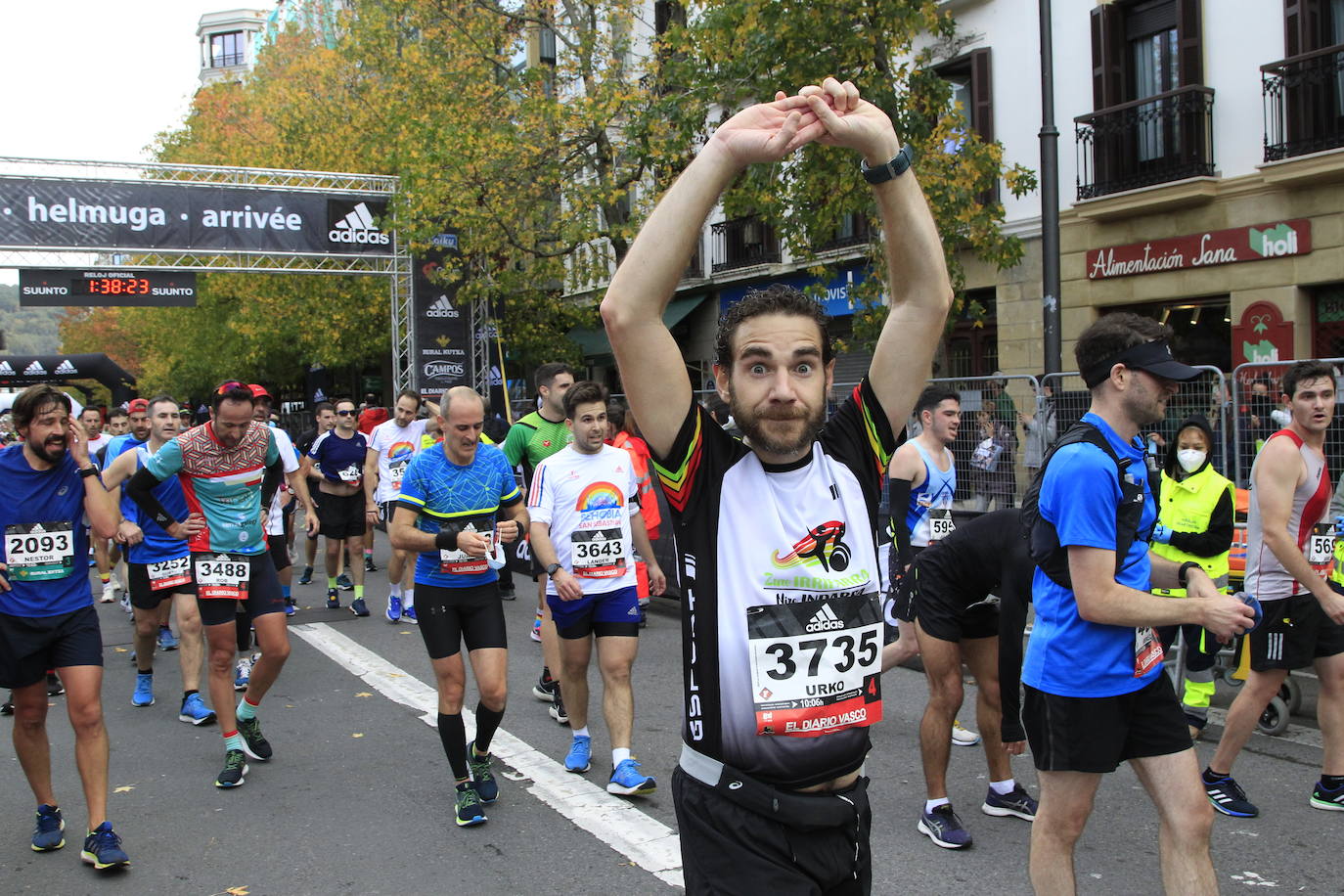 Fotos: Fotos de la Behobia San Sebastián 2021 en la llegada del Boulevard