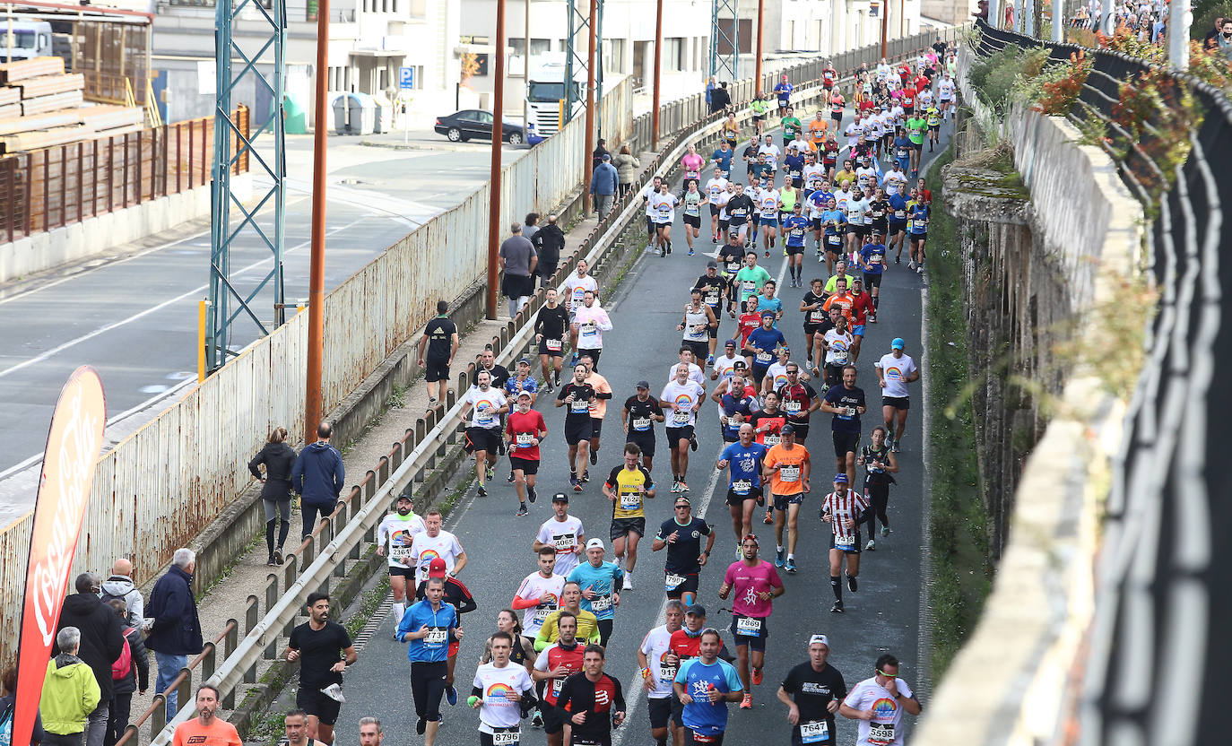 Fotos: Fotos de la Behobia San Sebastián 2021 entre Pasaia y Herrera