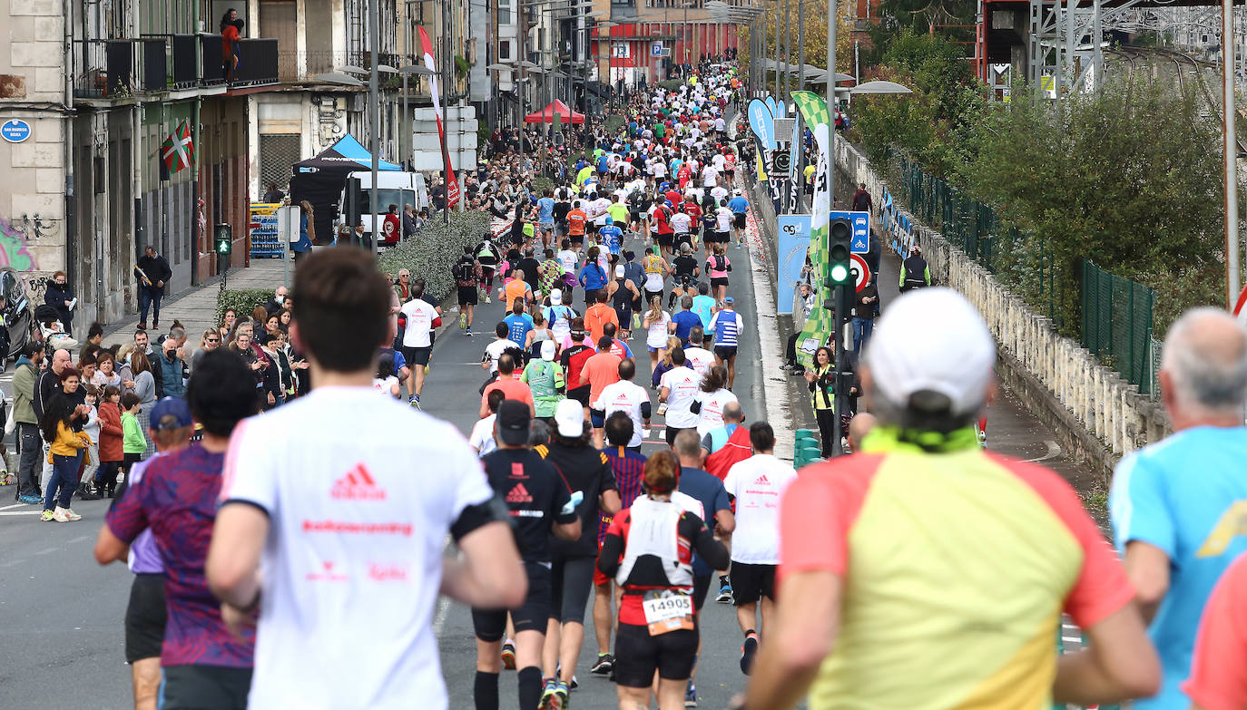 Fotos: Fotos de la Behobia San Sebastián 2021 entre Pasaia y Herrera