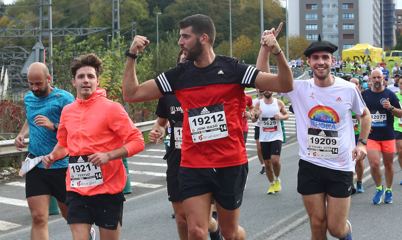 Fotos: Fotos de la Behobia San Sebastián 2021 entre Pasaia y Herrera