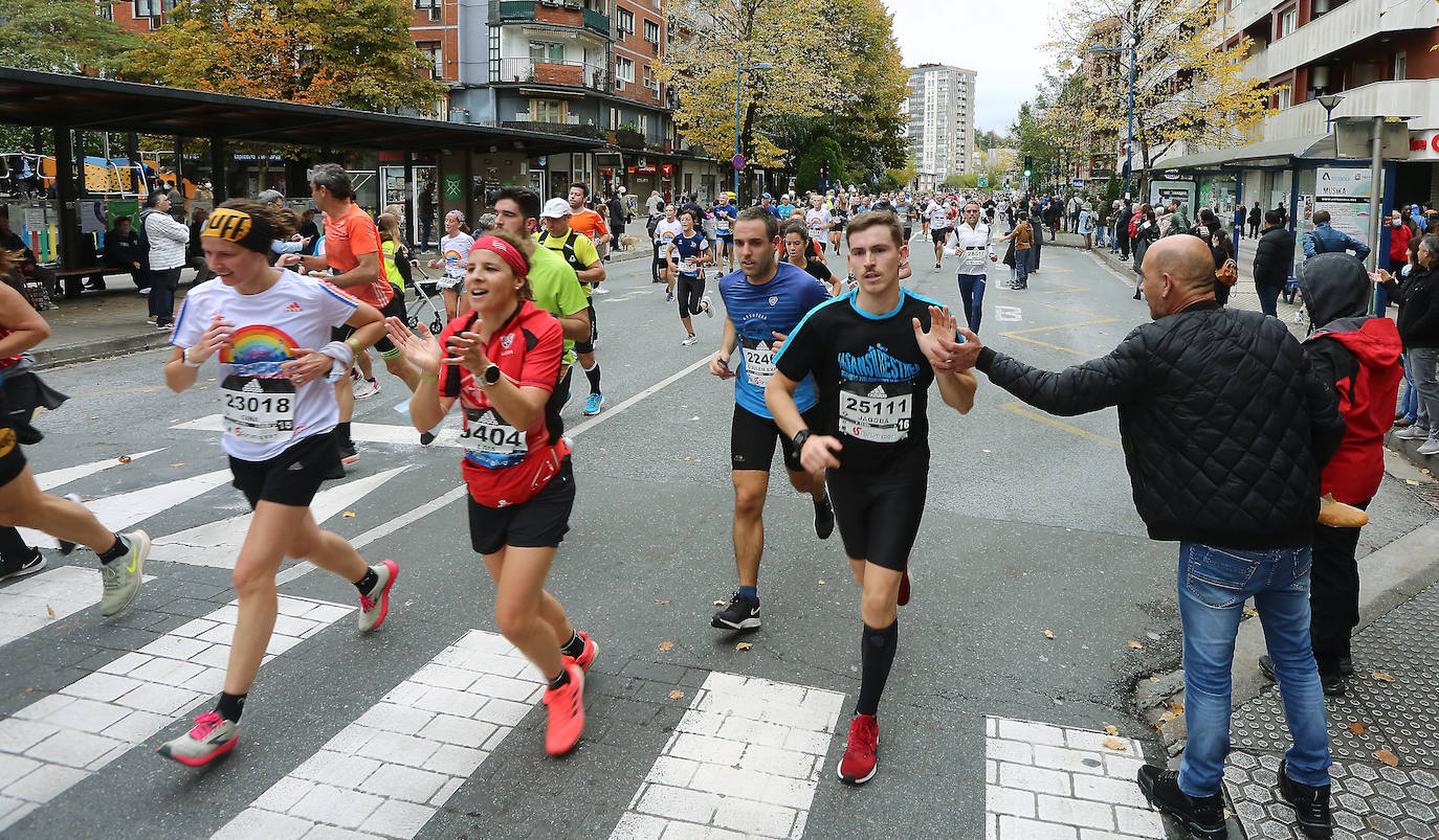 Fotos de la Behobia San Sebastián 2021 en Errenteria
