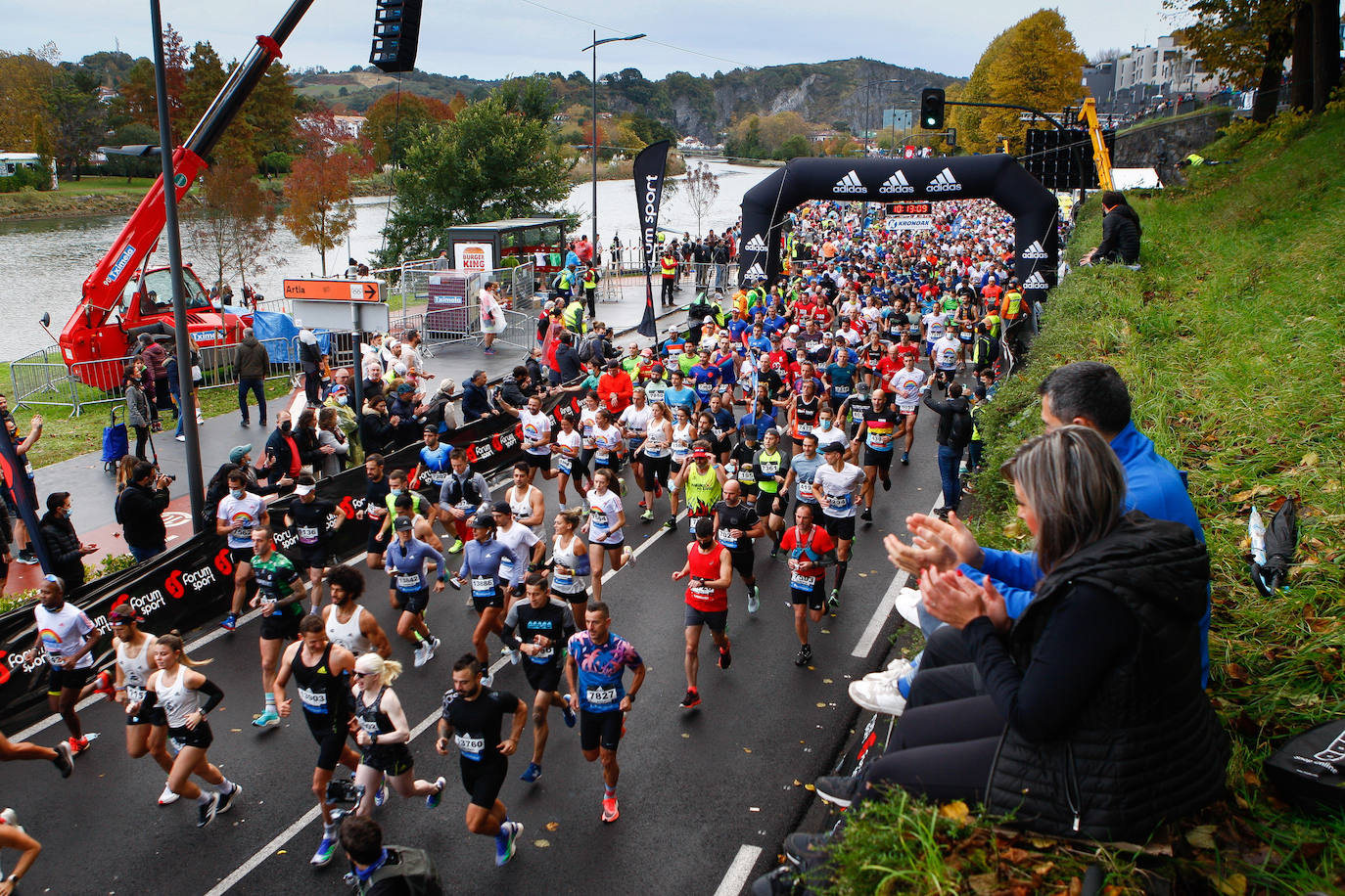 Salida de la Behobia - San Sebastián 2021