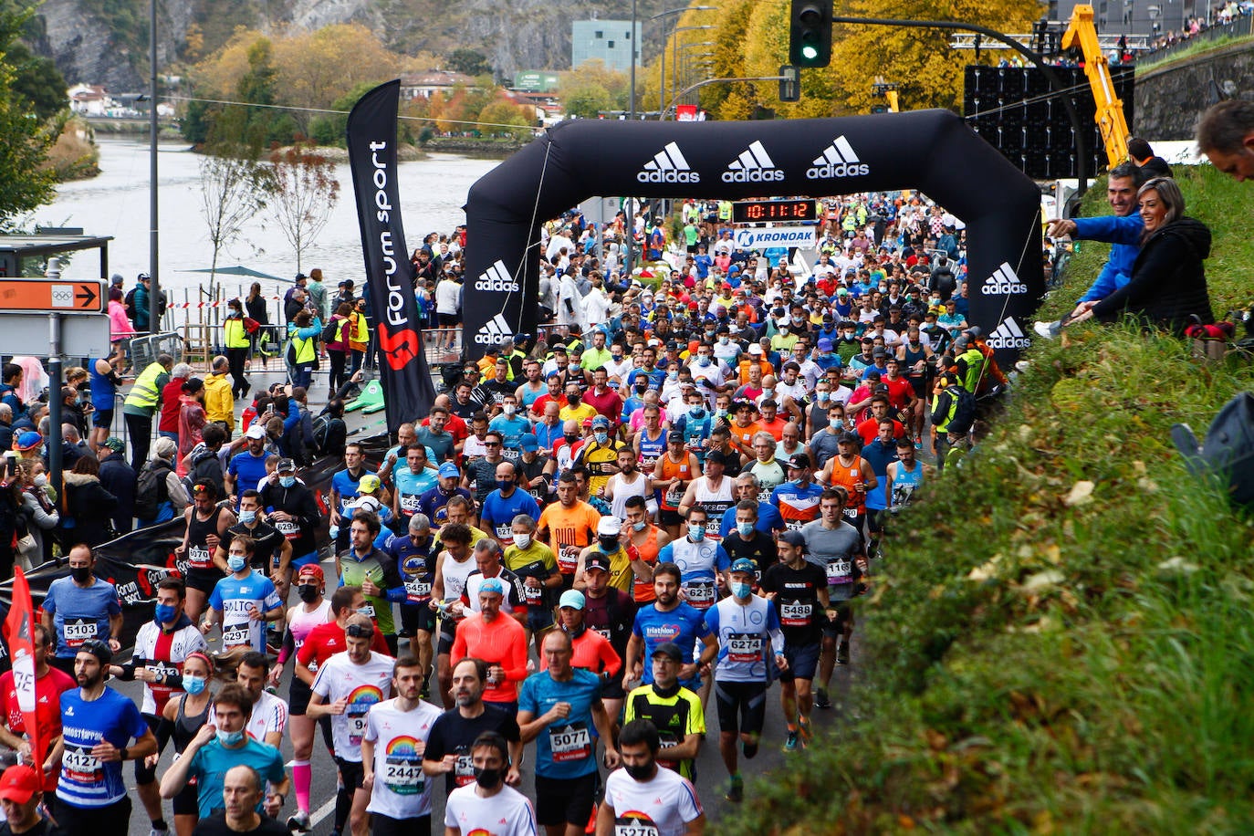 Salida de la Behobia - San Sebastián 2021