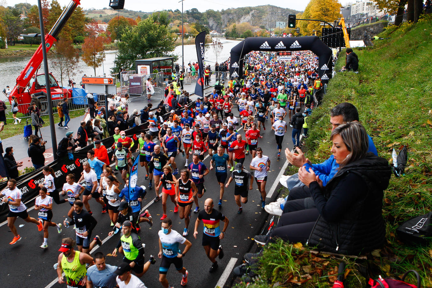 Salida de la Behobia - San Sebastián 2021