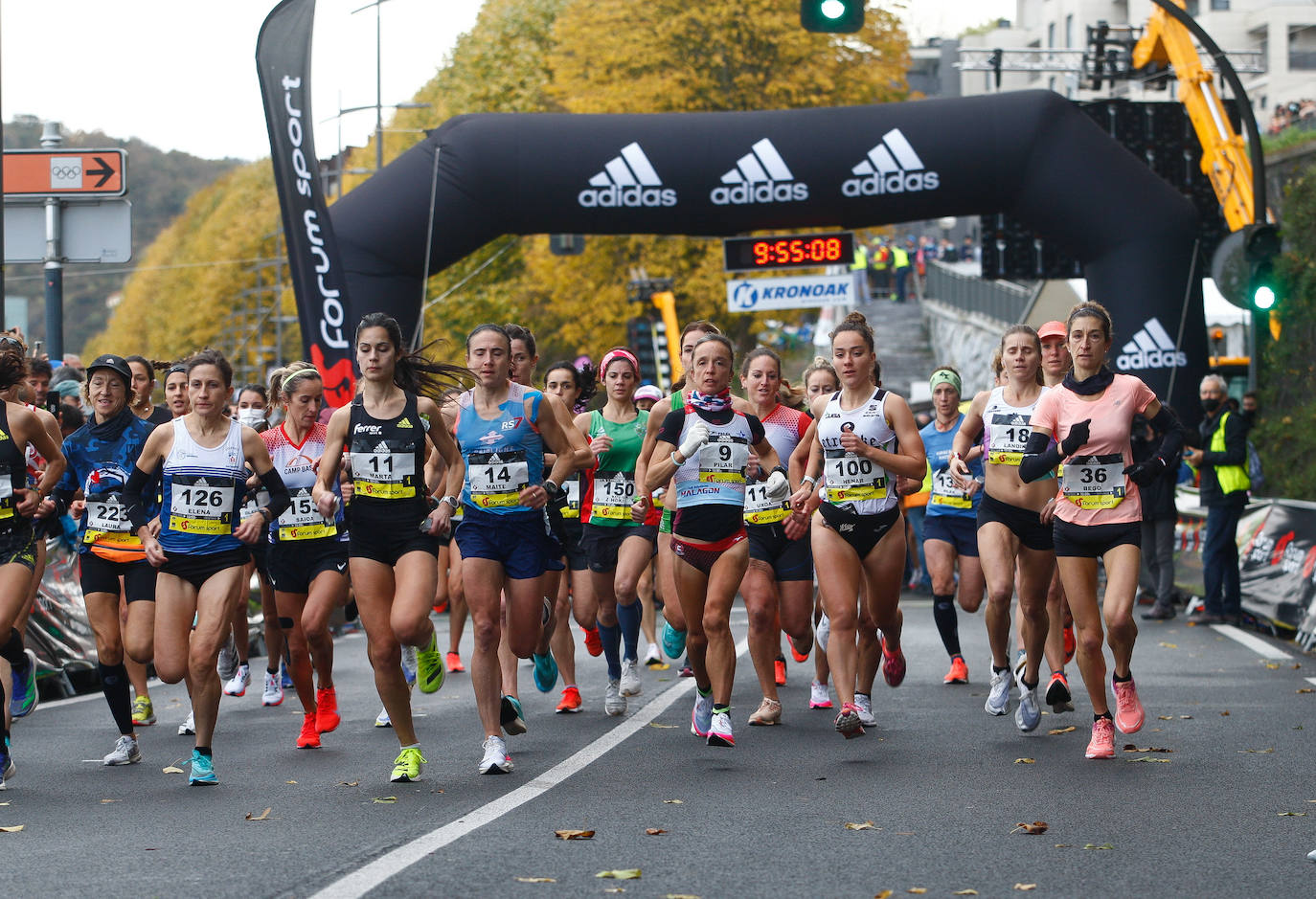 Salida de la Behobia - San Sebastián 2021