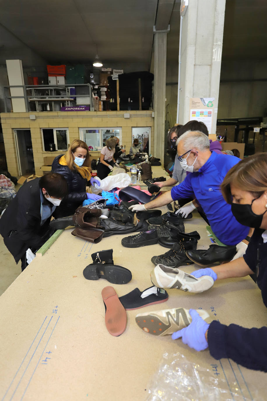 Fotos: Zapatos para 100.000 refugiados