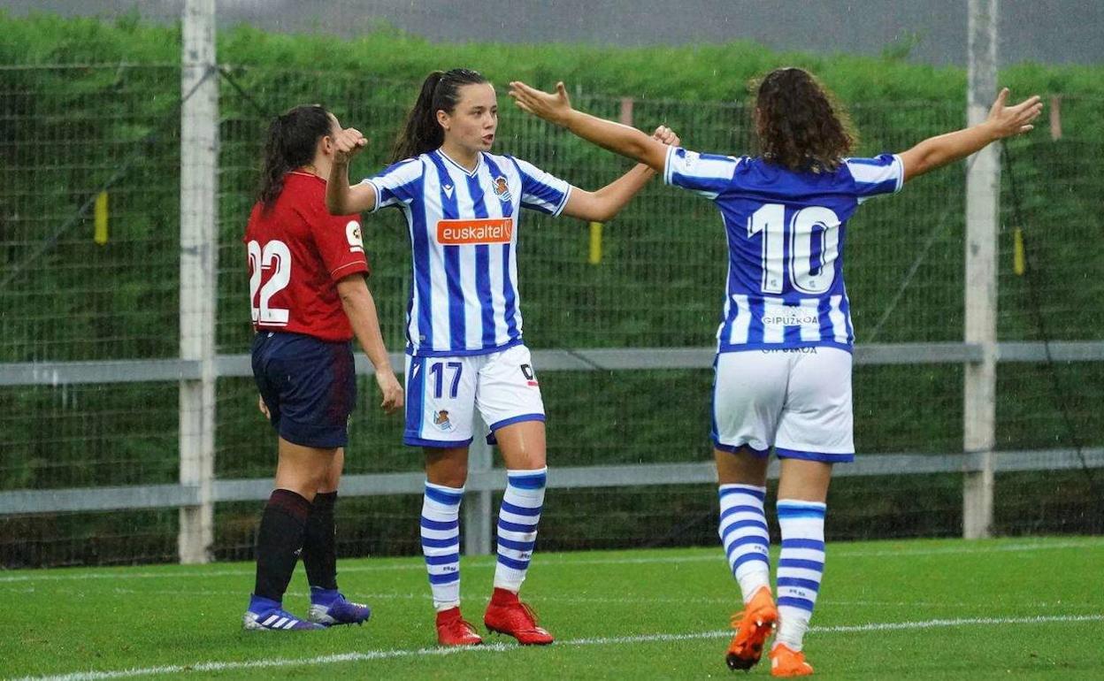Amaiur Sarriegi y Nerea Eizagirre representarán a la Real Sociedad en la selección española de Jorge Vilda.