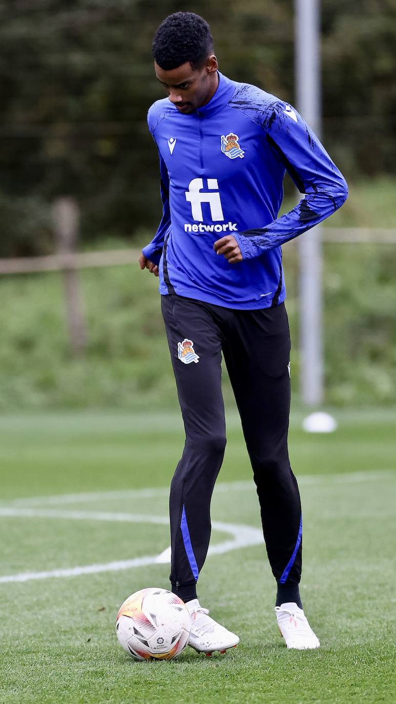 Fotos: Las mejores imágenes del entrenamiento de la Real Sociedad