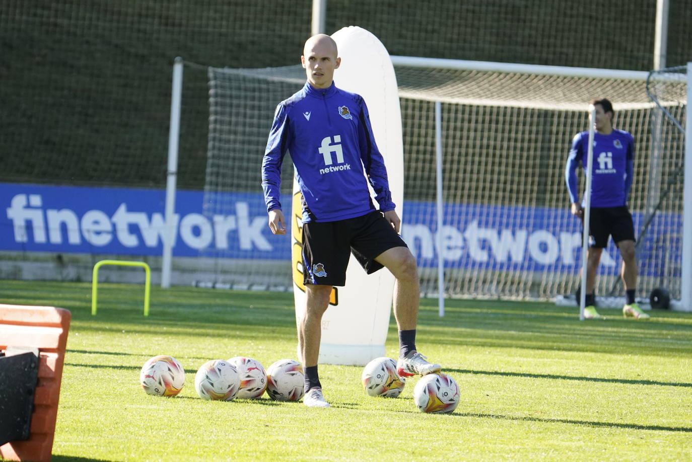 Fotos: Las mejores imágenes del entrenamiento de la Real Sociedad