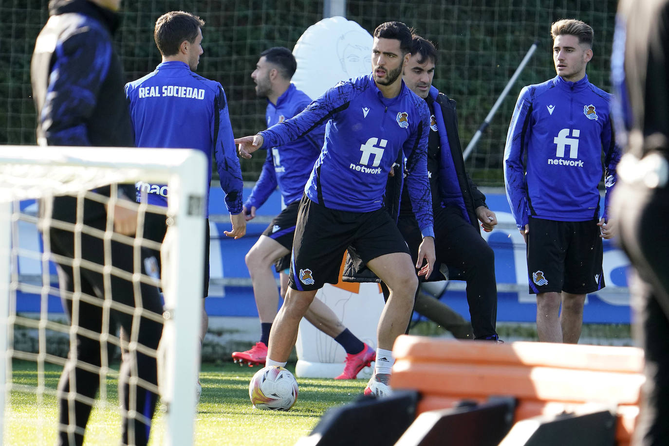 Fotos: Las mejores imágenes del entrenamiento de la Real Sociedad