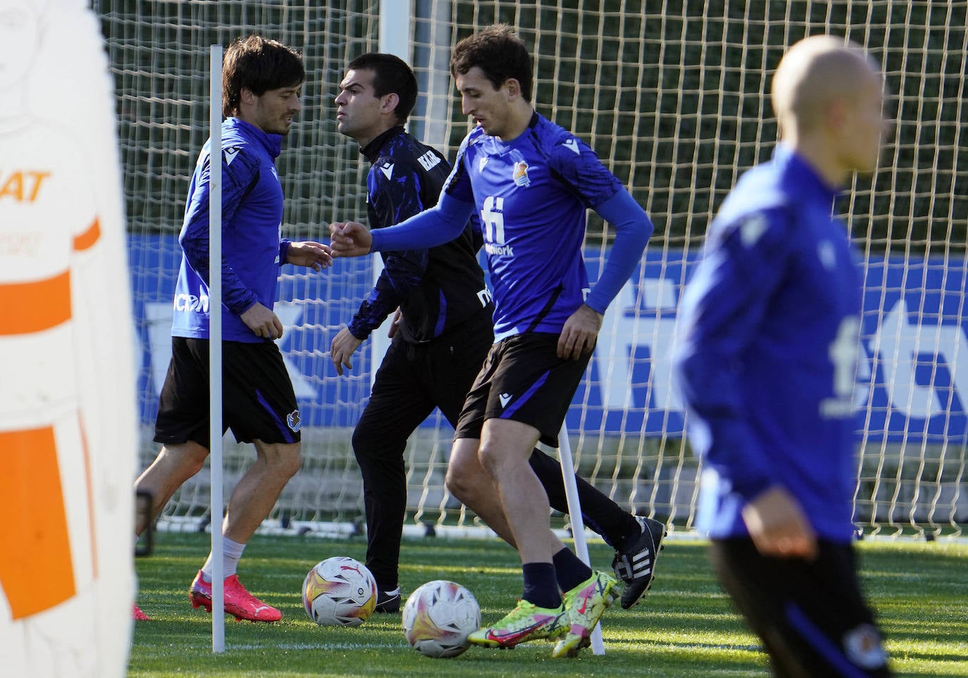 Fotos: Las mejores imágenes del entrenamiento de la Real Sociedad