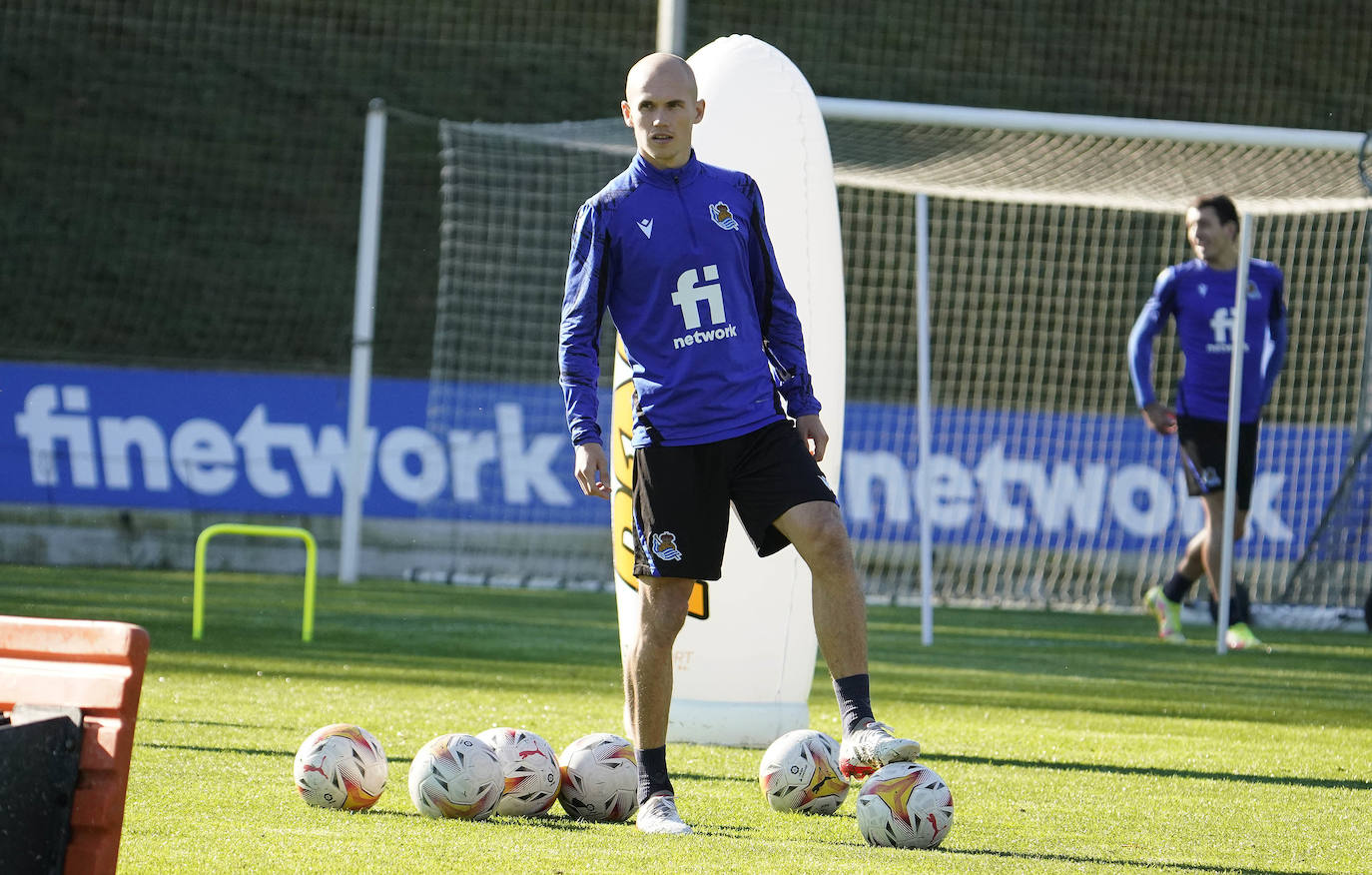 Fotos: Las mejores imágenes del entrenamiento de la Real Sociedad