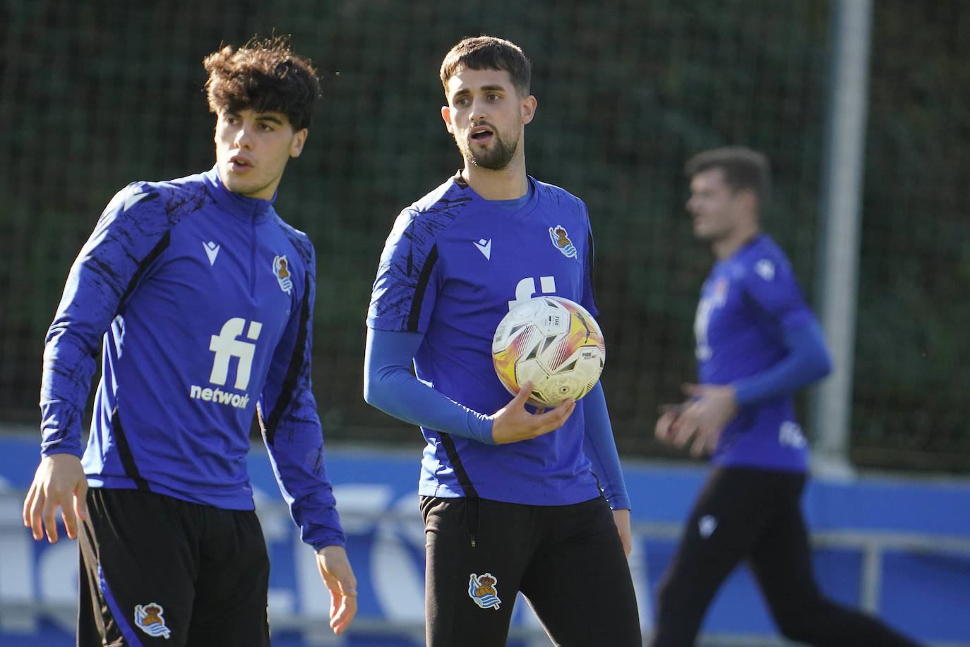 Fotos: Las mejores imágenes del entrenamiento de la Real Sociedad