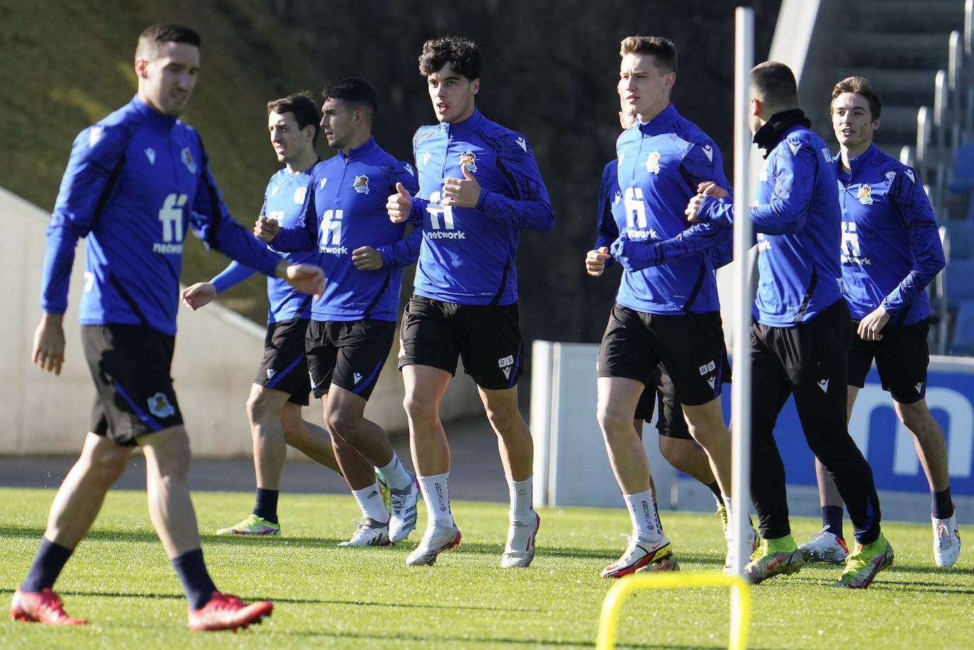 Fotos: Las mejores imágenes del entrenamiento de la Real Sociedad
