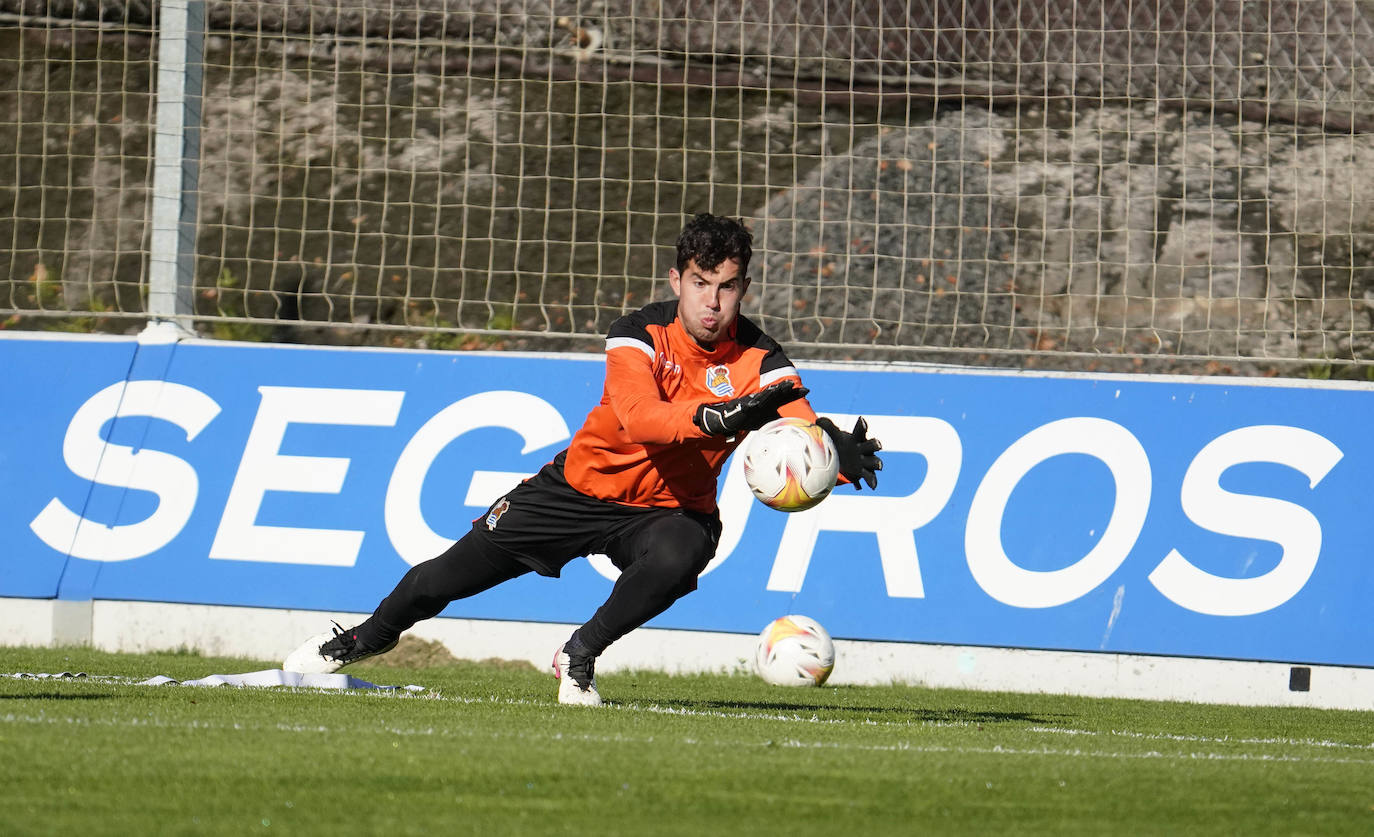 Fotos: Las mejores imágenes del entrenamiento de la Real Sociedad