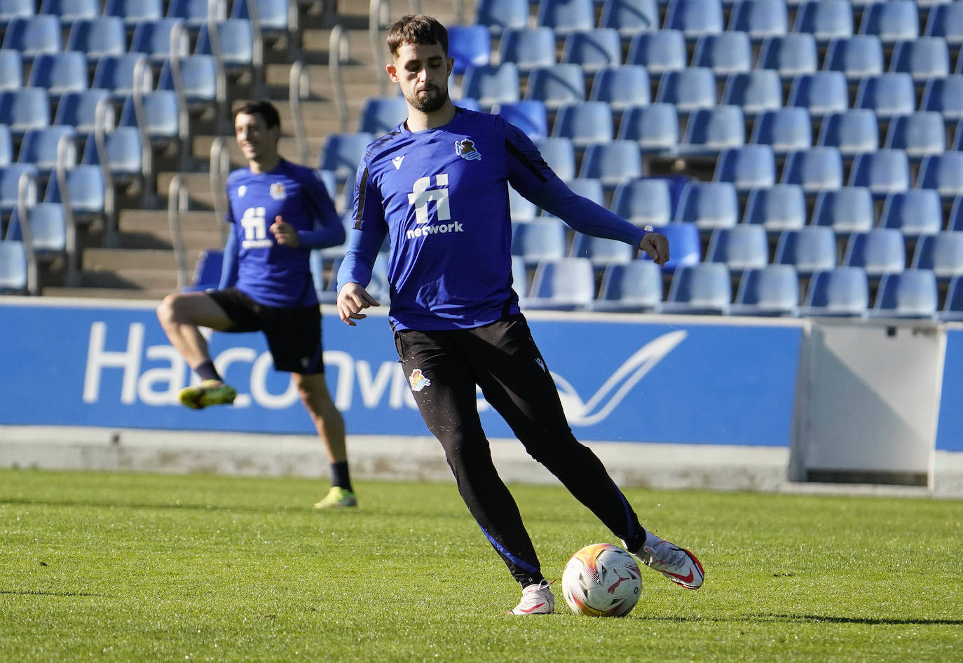 Fotos: Las mejores imágenes del entrenamiento de la Real Sociedad