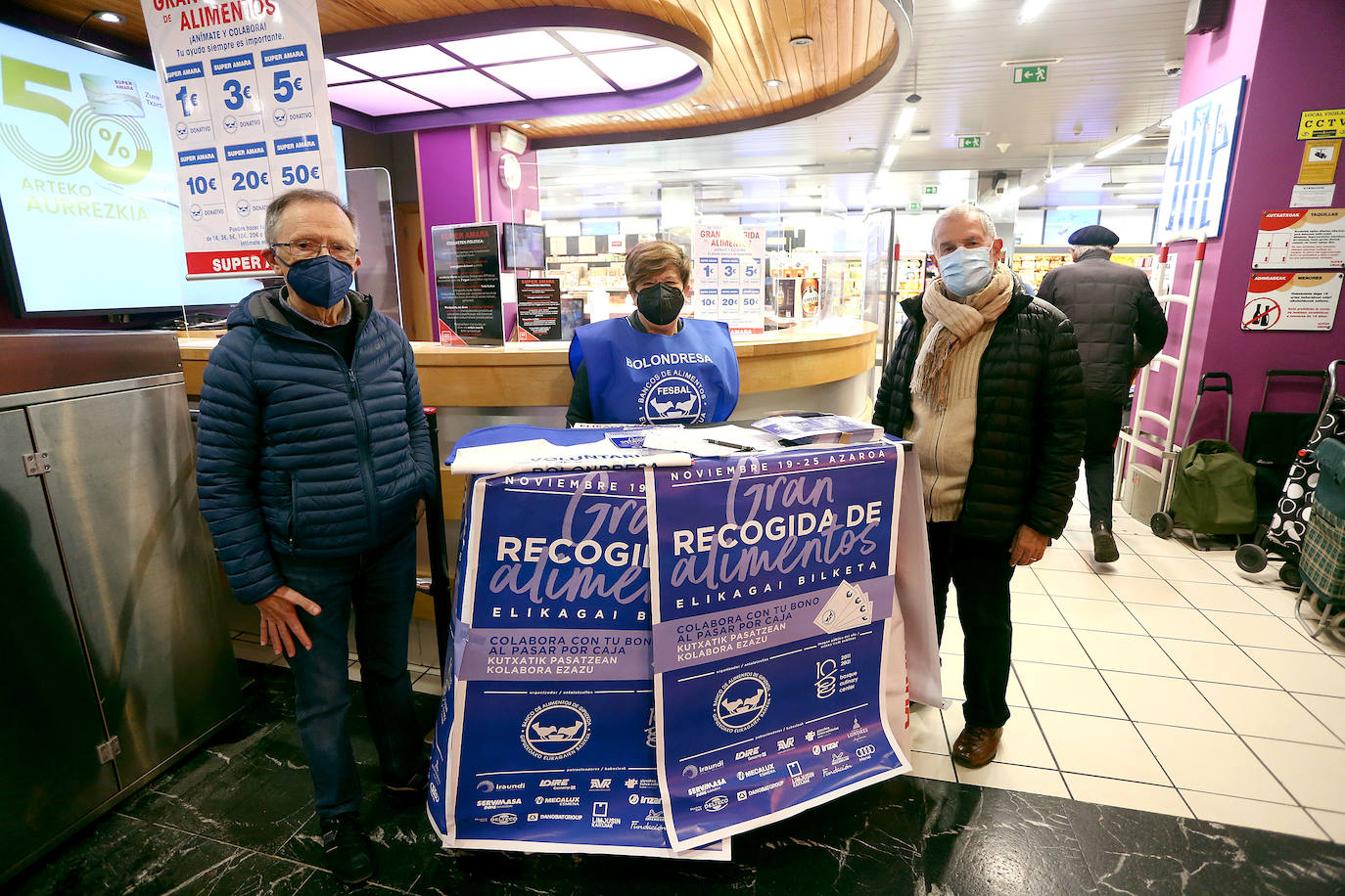 Fotos: «Lo importante es que llegue la comida»