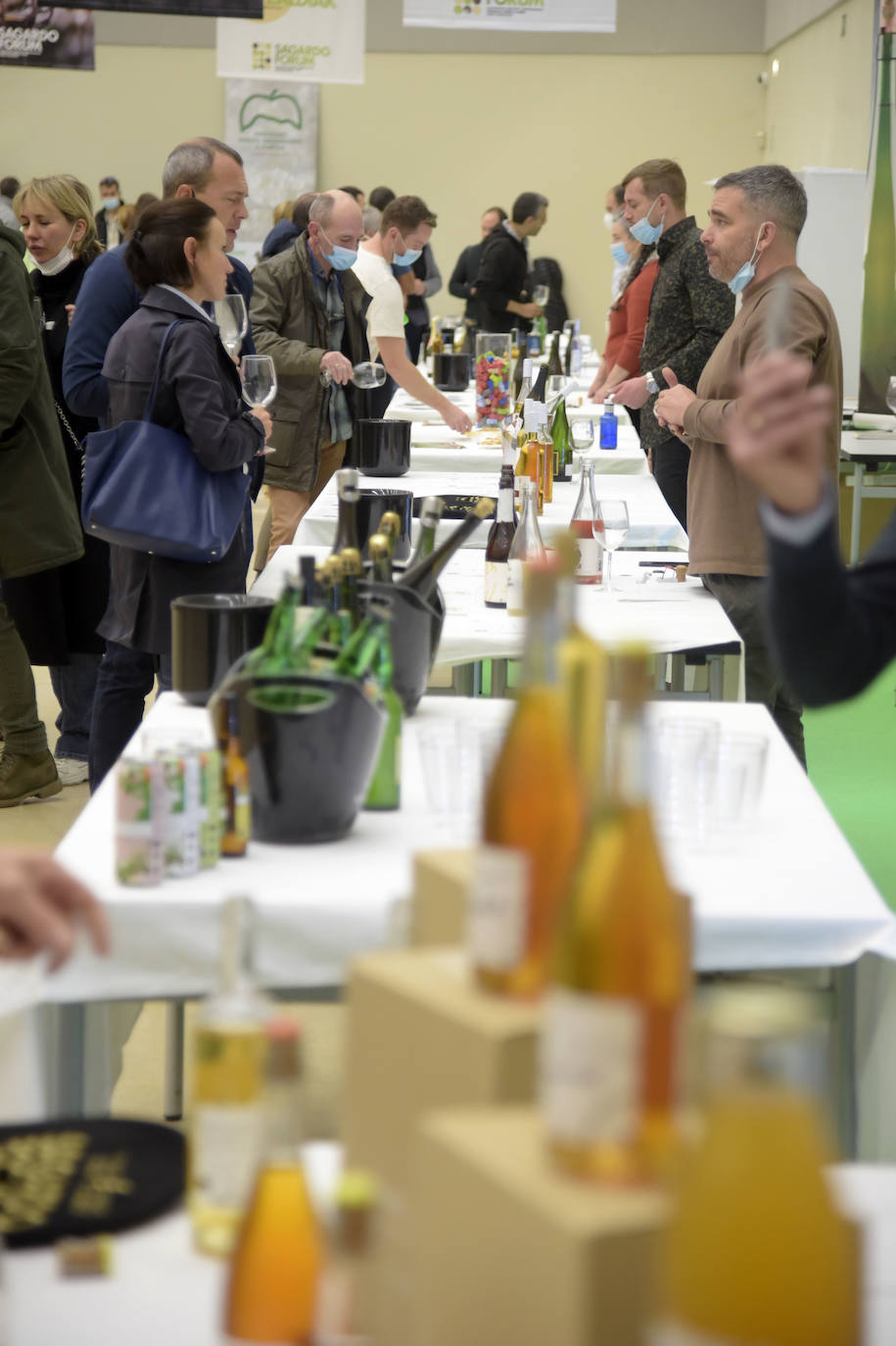 Fotos: III Concurso de Sidra Internacional del Sagardo celebrado este domingo en el Kursaal