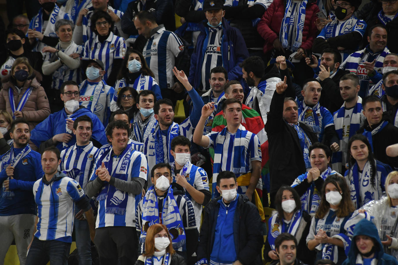 Fotos del partido entre el Mónaco y la Real Sociedad