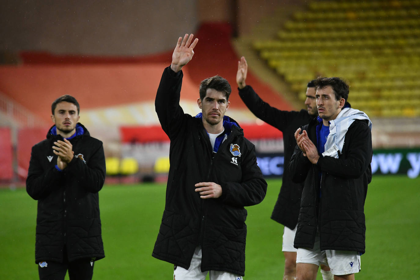 Fotos del partido entre el Mónaco y la Real Sociedad