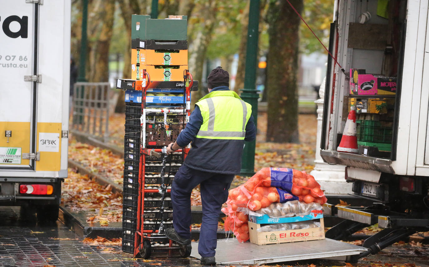 Fotos: Jornada de lluvias intensas en Gipuzkoa
