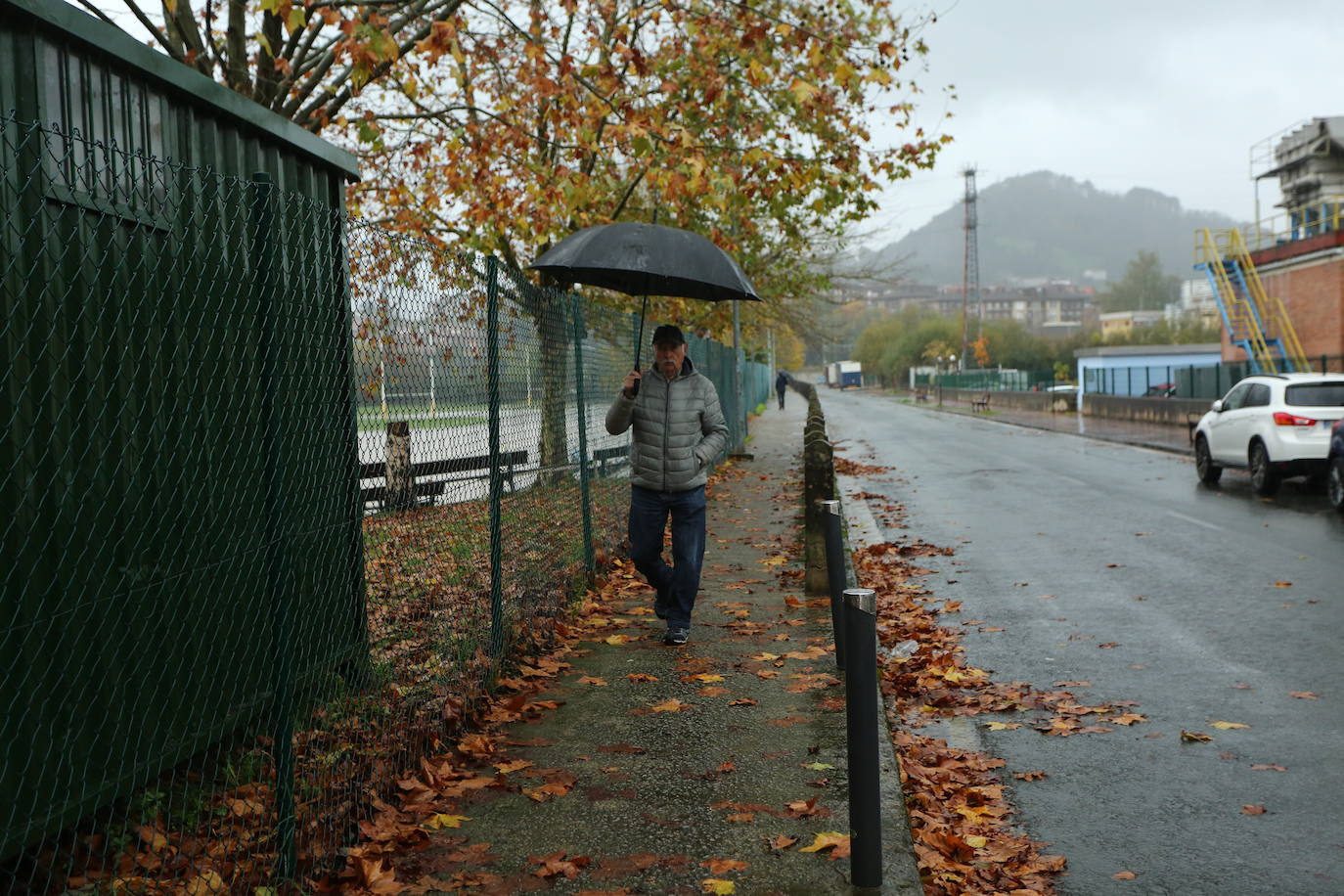 Jornada desapacible con frío, viento y mucha lluvia en todo el territorio. 
