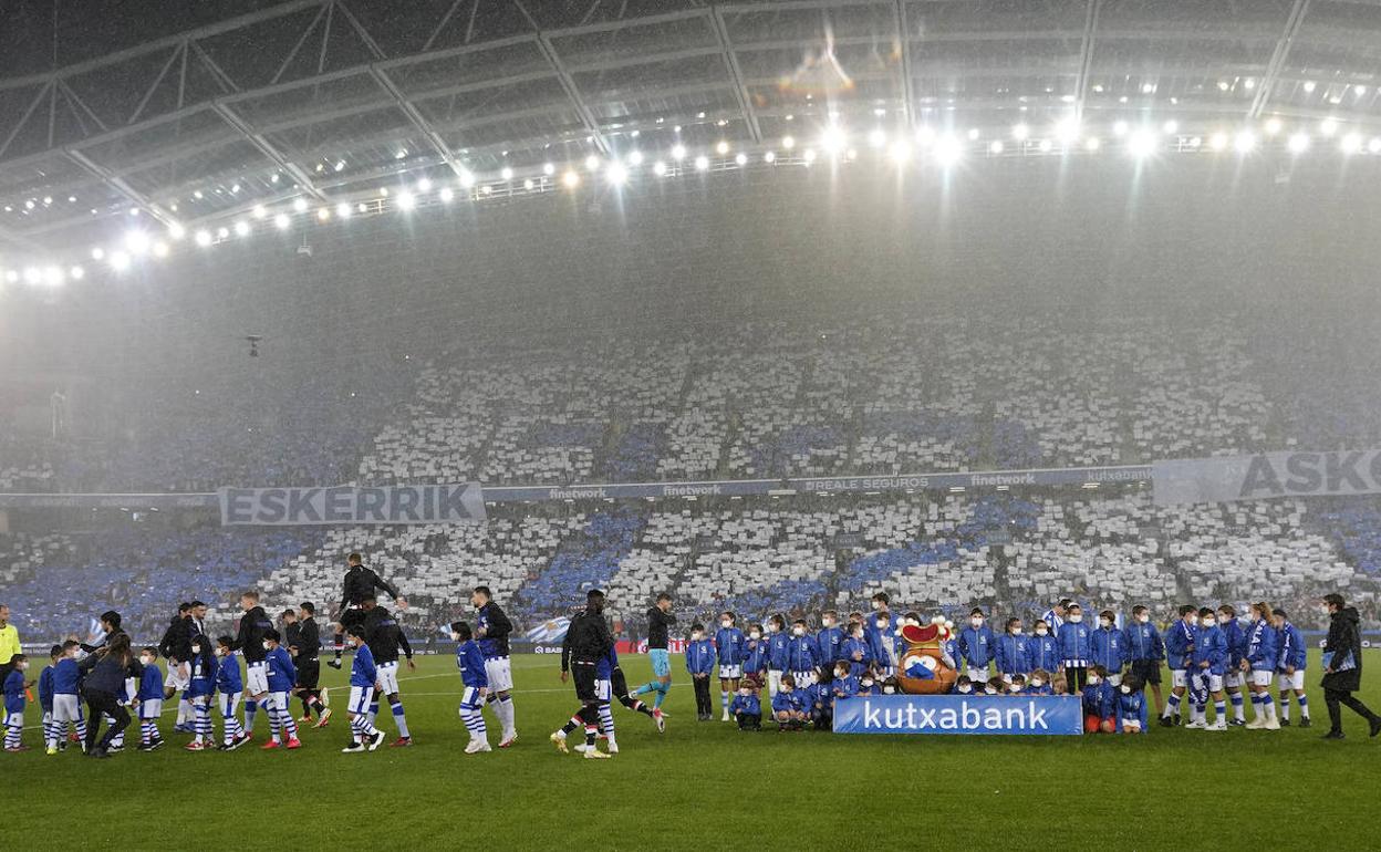 Al igual que ante el Athletic, Anoeta volverá a llenarse para el partido frente al Real Madrid.