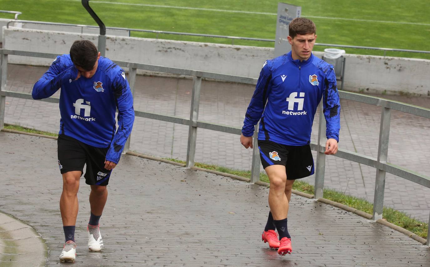 Fotos: Último entrenamiento antes de recibir al Real Madrid