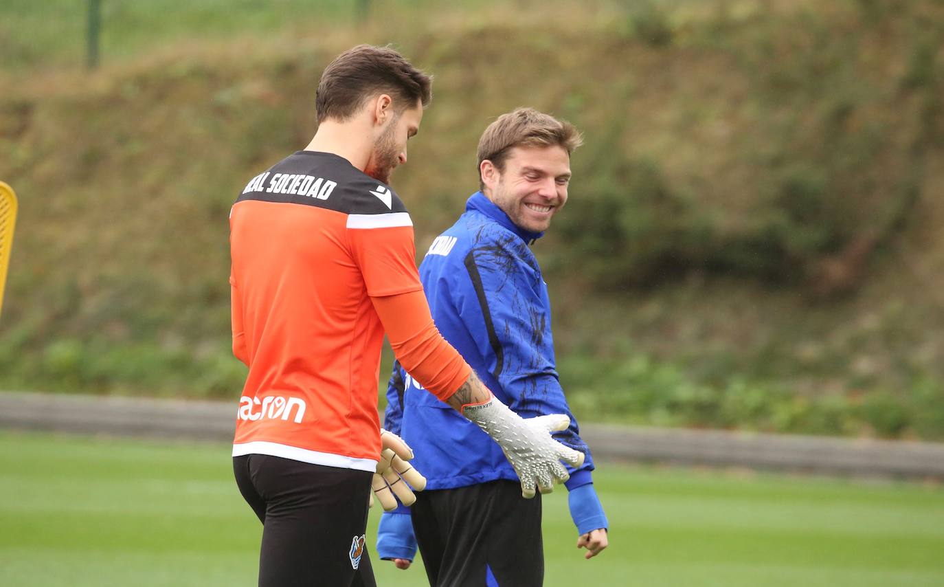Fotos: Último entrenamiento antes de recibir al Real Madrid