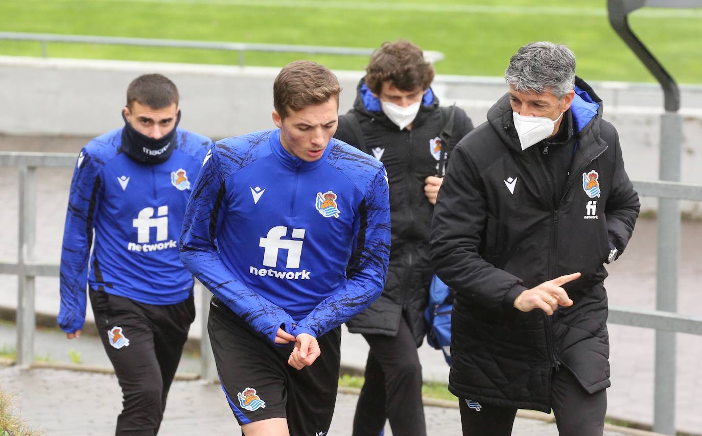 Fotos: Último entrenamiento antes de recibir al Real Madrid