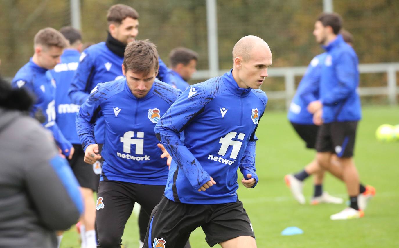 Fotos: Último entrenamiento antes de recibir al Real Madrid