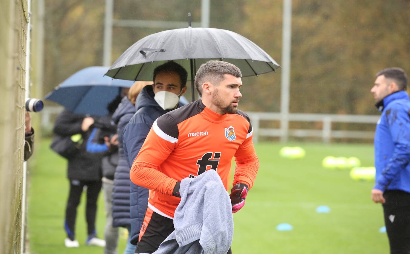 Fotos: Último entrenamiento antes de recibir al Real Madrid