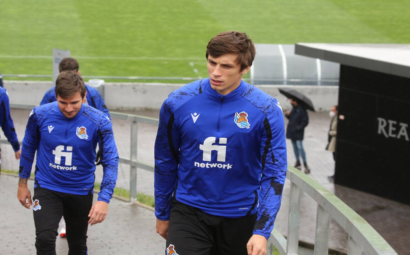 Fotos: Último entrenamiento antes de recibir al Real Madrid