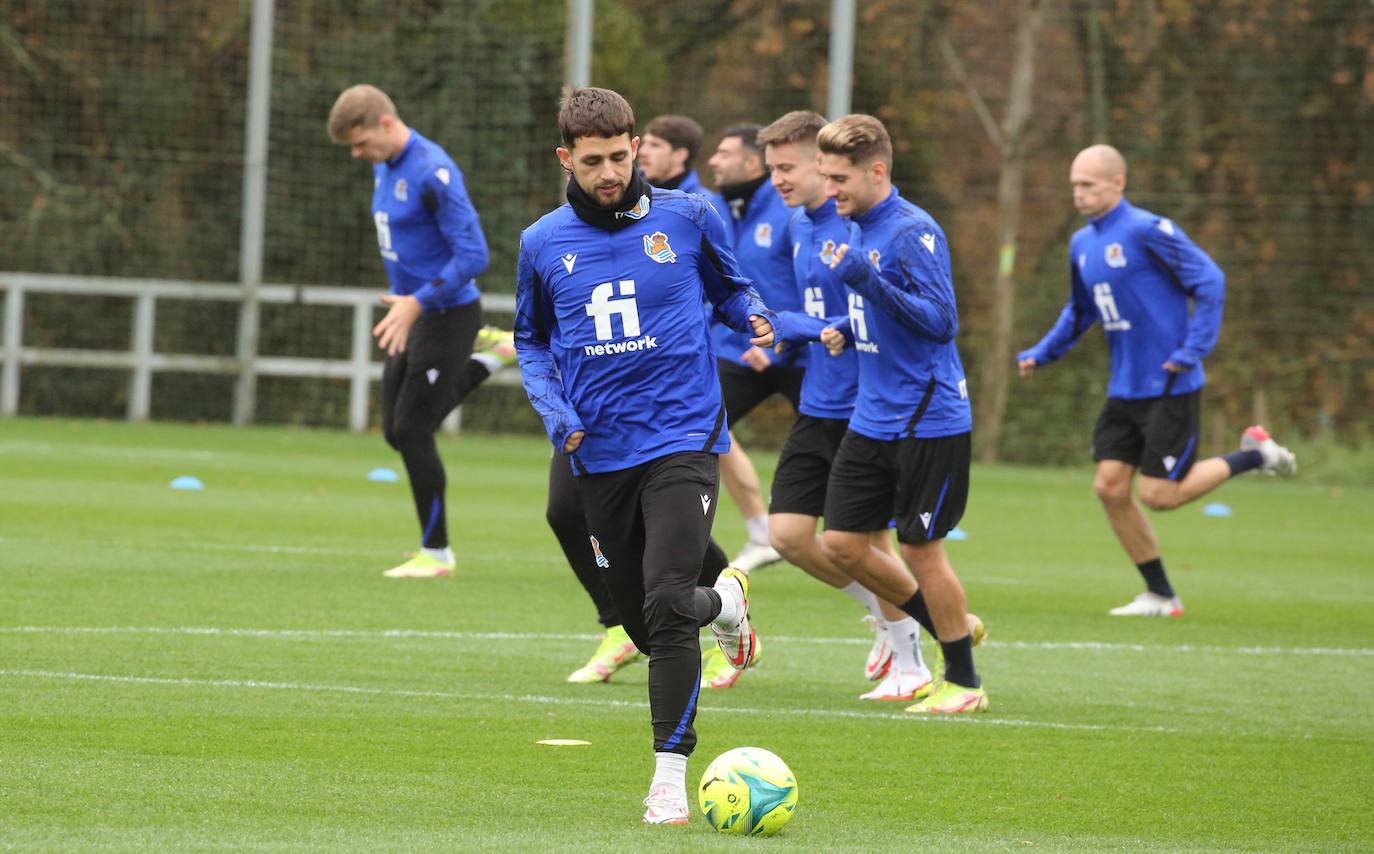 Fotos: Último entrenamiento antes de recibir al Real Madrid